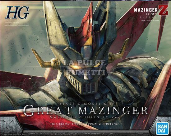 GREAT MAZINGER INFINITY VERSION PLASTIC MODEL KIT HG